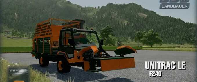 Traktoren Unitrac F240 LE Landwirtschafts Simulator mod