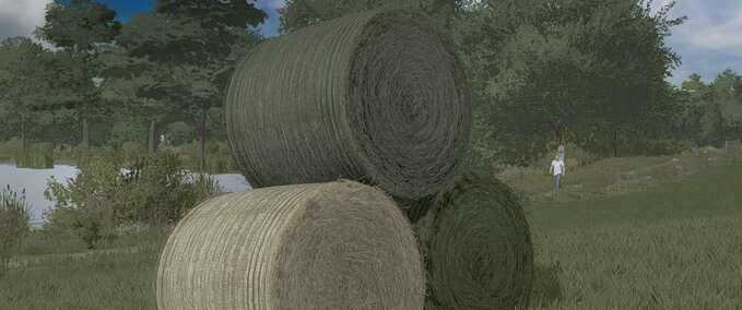 Texturen Texturen von Stroh-, Heu- und Grasballen Landwirtschafts Simulator mod