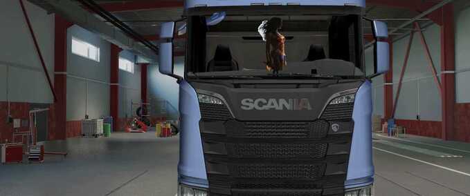 Trucks Wonder Woman Decal Eurotruck Simulator mod