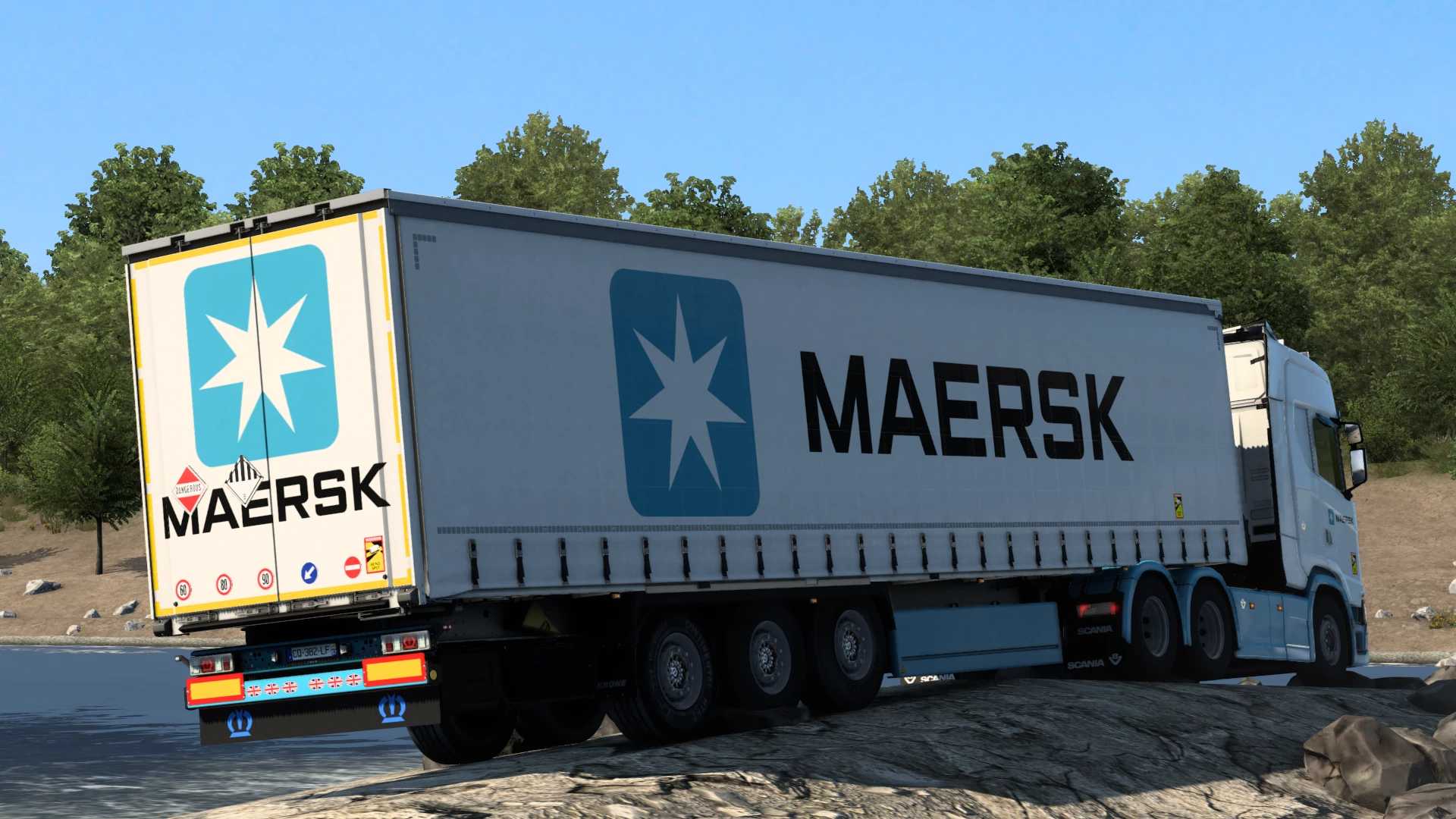 KRONE PAPER LINER MAERSK SKIN #1.0 thumbnail 6