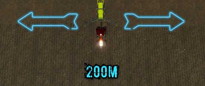 Anbaugeräte Elho Skorpion 007 Cheat 200m Landwirtschafts Simulator mod