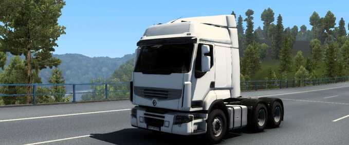 Trucks Renault Premium 3000 HP Engine Eurotruck Simulator mod