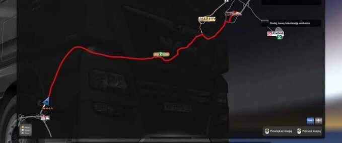 Mods Tyumen and Tobolsk Road Cinnection  Eurotruck Simulator mod