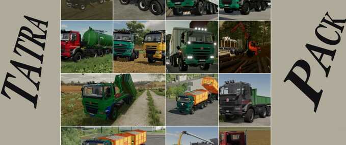 LKWs Tatra Trucks Pack Landwirtschafts Simulator mod