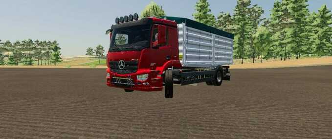 LKWs Mercedes Antos Landwirtschafts Simulator mod