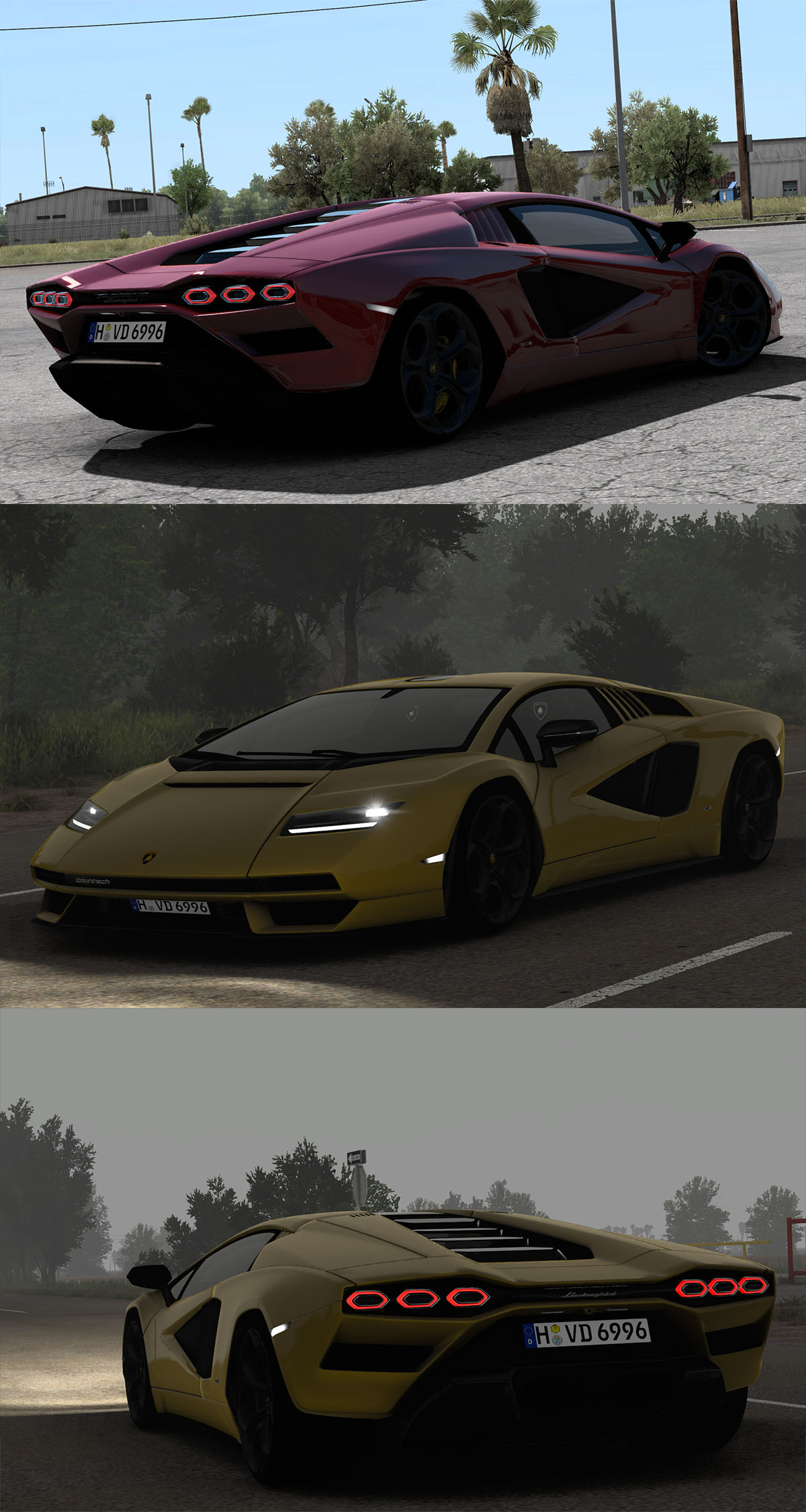 [ATS] Lamborghini Countach LPI 800-4 2022 (1.47.x) thumbnail 7