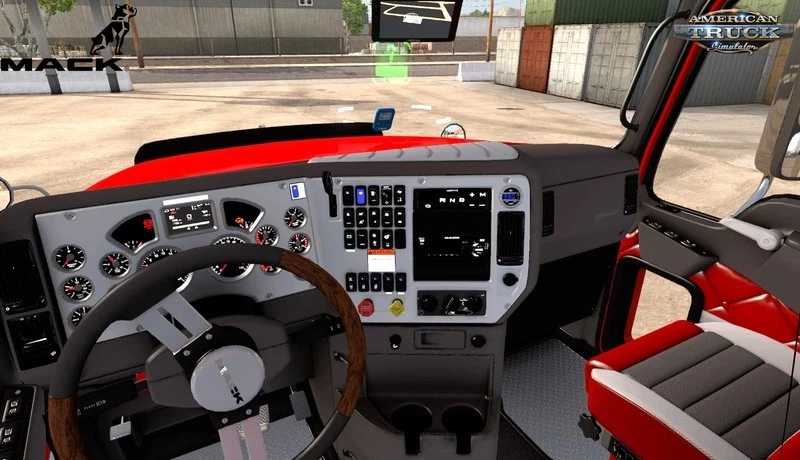 Mack Pinnacle CHU613 + Interior v1.6 by Galimin (1.41.x) thumbnail 2