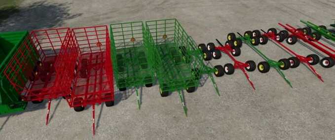 Anbaugeräte Wagon Pack Landwirtschafts Simulator mod