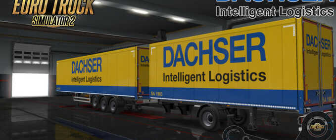 Trailer Dachser Trailer - 1.48 Eurotruck Simulator mod