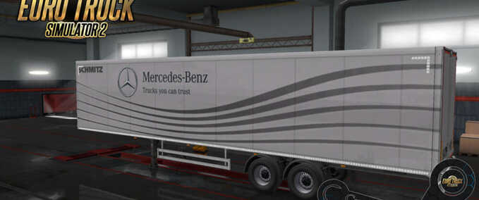 Trailer Mercedes-Benz Concept Trailer - 1.48 Eurotruck Simulator mod