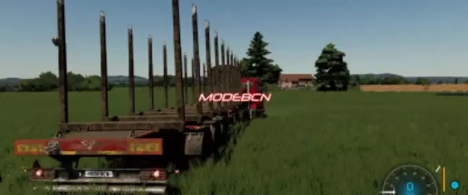 Auflieger MEGA TimberLong Landwirtschafts Simulator mod
