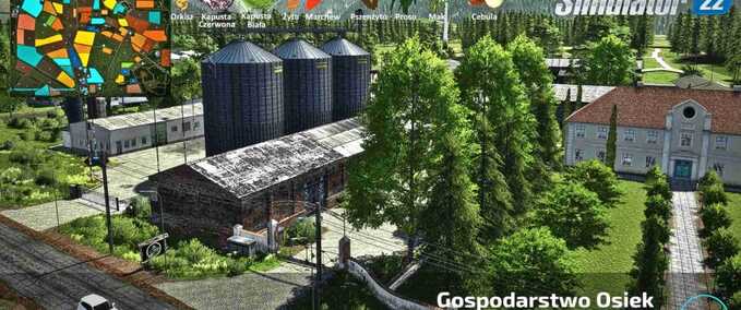 Maps Osiek Multifruit (Remastered) Landwirtschafts Simulator mod
