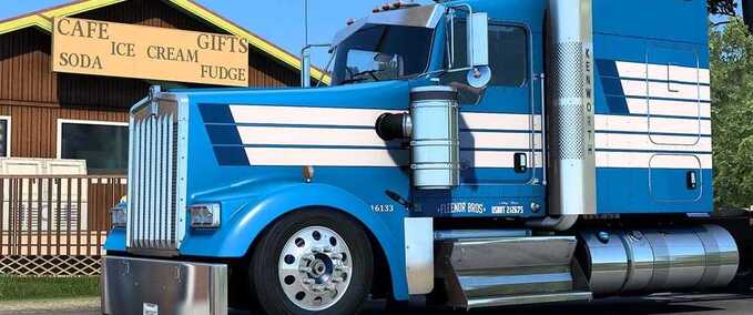 Trucks Lowered Chassis for W900 American Truck Simulator mod
