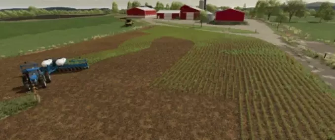 Saattechnik Kinze 3665 Blue Drive Planter Landwirtschafts Simulator mod