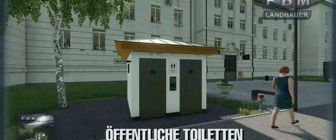 Gebäude Öffentliche Toiletten Landwirtschafts Simulator mod