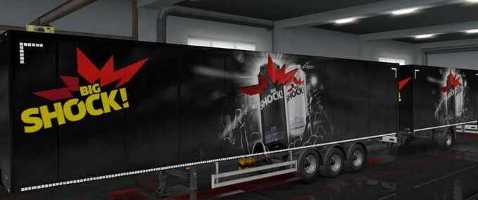 Trailer Big Shock Trailer  Eurotruck Simulator mod