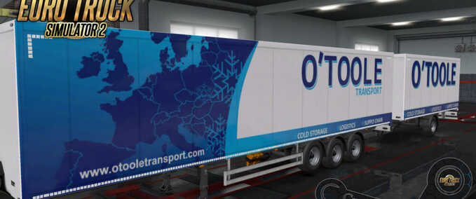 Trailer O’Toole Transport Trailer  Eurotruck Simulator mod