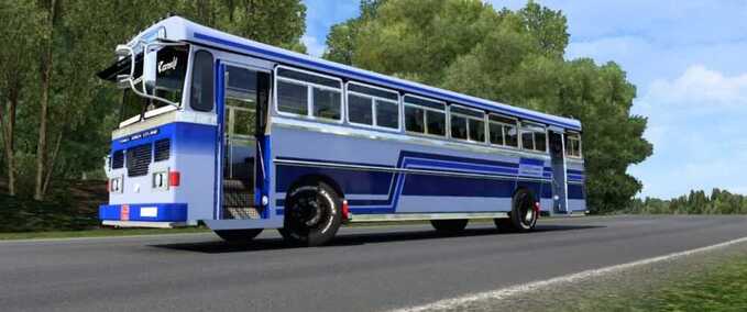 Trucks Lanka Ashok Leyland Bus (Update 2023) - 1.48 Eurotruck Simulator mod