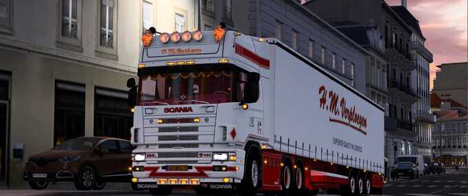 Trucks Scania H.M Verploegen + Pacton H.M Verploegen - 1.48 Eurotruck Simulator mod