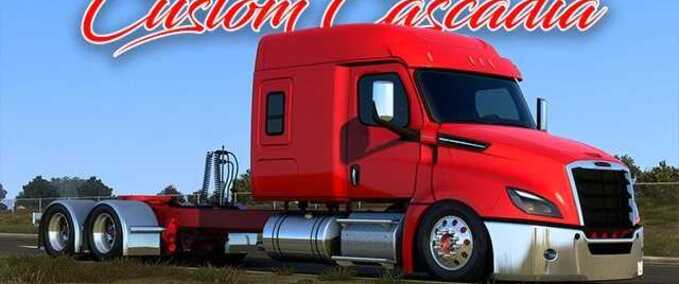 Trucks Custom Cascadia  American Truck Simulator mod
