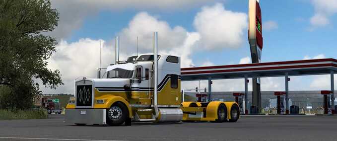 Trucks W900 Ping American Truck Simulator mod