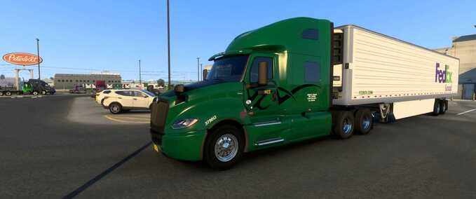 Skins International Werner Skin American Truck Simulator mod