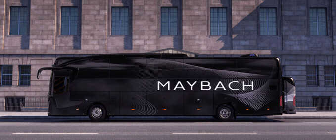 Trucks Mercedes-Benz Travego 16SHD Maybach Skin Eurotruck Simulator mod