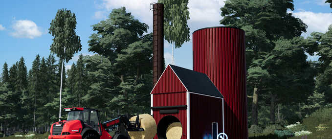 Gebäude Strohkessel Landwirtschafts Simulator mod