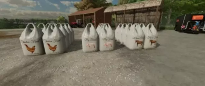 Objekte Tierfutter-BigBags Landwirtschafts Simulator mod