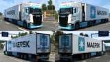 KRONE COOL LINER MAERSK SKIN BY RODONITCHO MODS #1.0 Mod Thumbnail