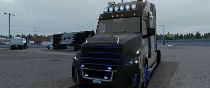 Trucks Freightliner Inspiration Revision by TMH - 1.48  American Truck Simulator mod