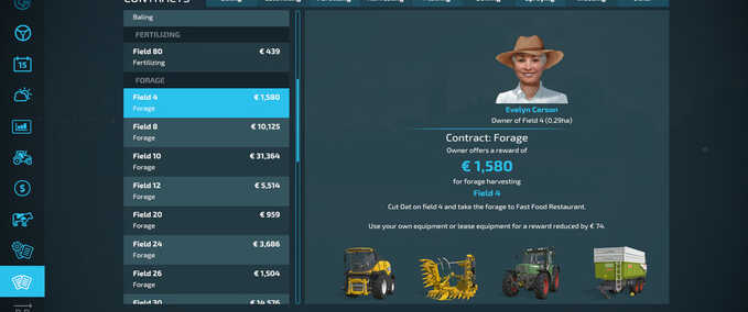 Gameplay Häcksel-Aufträge Landwirtschafts Simulator mod