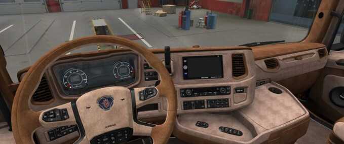 Trucks Scania Nextgen Vabis Original Interior  Eurotruck Simulator mod