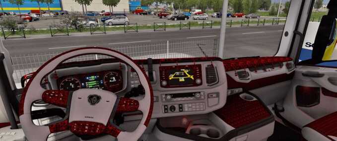 Trucks Scania Next Gen Custom Luxure Interior  Eurotruck Simulator mod