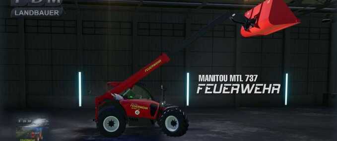 Feuerwehr MTL737 FEUERWEHR Landwirtschafts Simulator mod