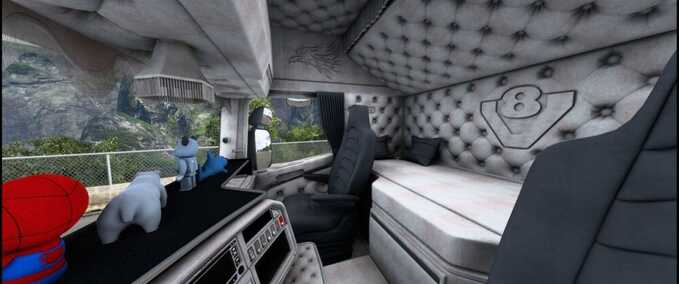Scania (RJL) V8 Eagle Interior  Mod Image