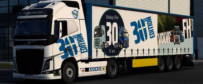 Trucks Volvo FH 30 Years Combo Skinpack Eurotruck Simulator mod