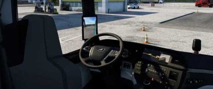 Trucks MAN TGX 2020 Improved Navigation Screen  Eurotruck Simulator mod