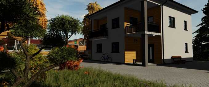 Gebäude Häuser im polnischen Stil Landwirtschafts Simulator mod