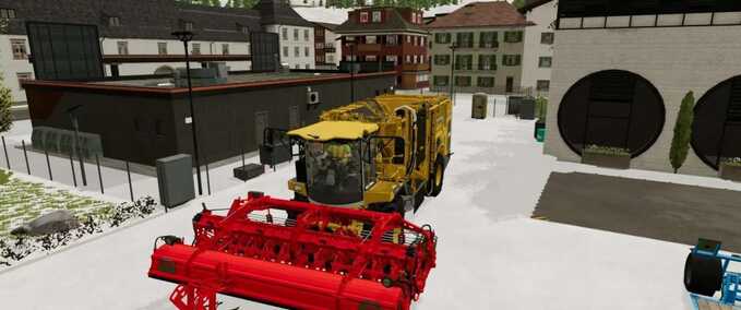 Schneidwerke & Schneidwerkswagen Holmer HR12 10 Meter Landwirtschafts Simulator mod