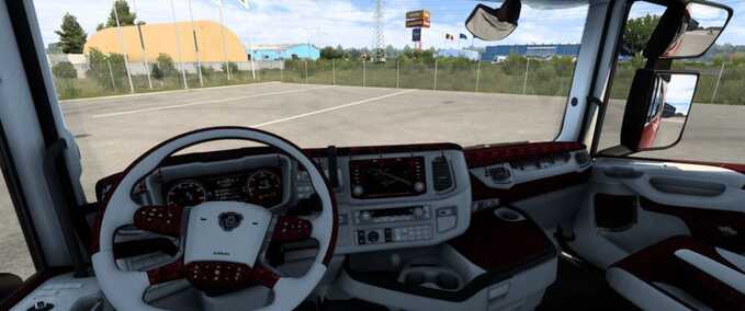Trucks Scania Next Gen Custom Interior Eurotruck Simulator mod