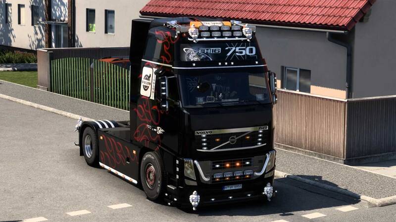 Volvo FMX 540 »  - FS19, FS17, ETS 2 mods