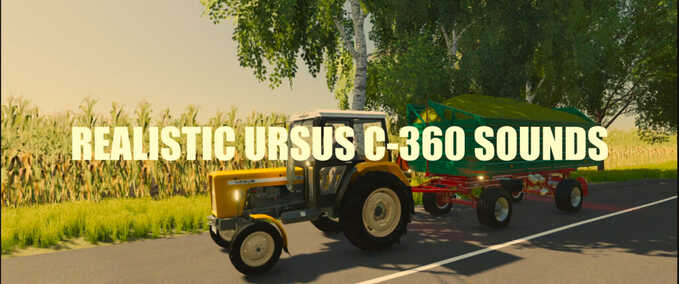 Prefab Ursus C360 Realistic Sounds (Prefab*) Farming Simulator mod