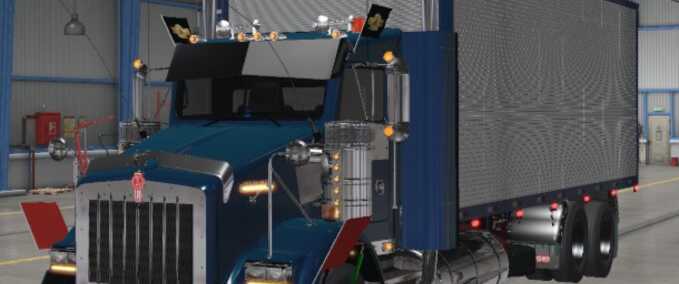 Trucks Kenworth T800 Cartruck - 1.48 American Truck Simulator mod