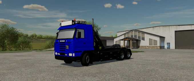 LKWs Scania 143M Hakenlift Landwirtschafts Simulator mod