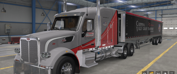 Skins Chippewa Valley Grain Transport American Truck Simulator mod