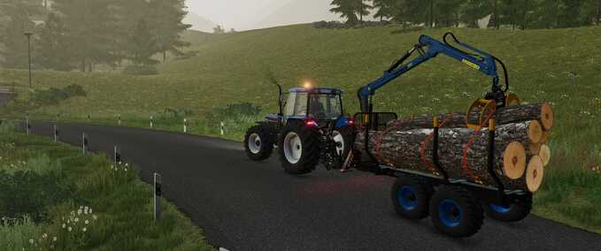 Trailers Kesla 104 Farming Simulator mod