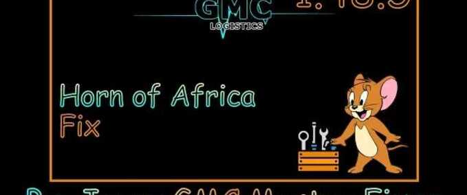 Mods Horn of Africa Fix - 1.48.5 Eurotruck Simulator mod