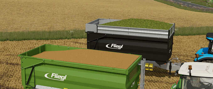 Anhänger Fliegl TMK160 Landwirtschafts Simulator mod