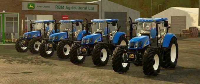 Serie New Holland T6000 Mod Image